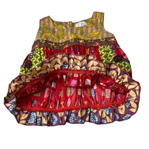 MATILDA JANE Jester Red Shasta Bubble Top Paint By Number Collection Size 2T - Picture 7 of 16